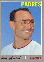 1970 Topps Baseball Cards      526     Ron Herbel